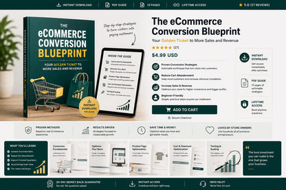 🔥 Turn Clicks Into Customers The Complete eCommerce Conversion Optimization Guide